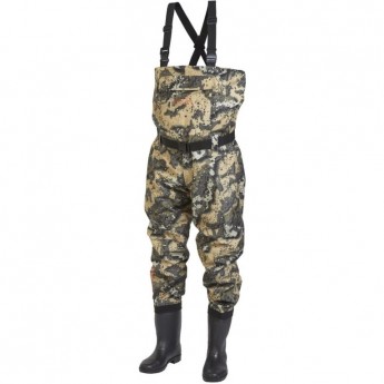 Полукомбинезон забродный NORFIN RAPID CAMO Р.44 Полукомбинезон забродный NORFIN RAPID CAMO Р.44